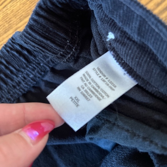 Northern Reflections Villager Corduroy Black Pants XXL Petites - Picture 9 of 10